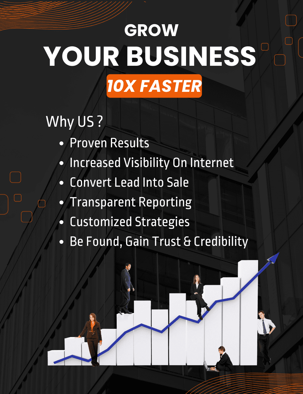 Markipie help business to grow 10x and help them to scale with proven results and increased thier online visibility